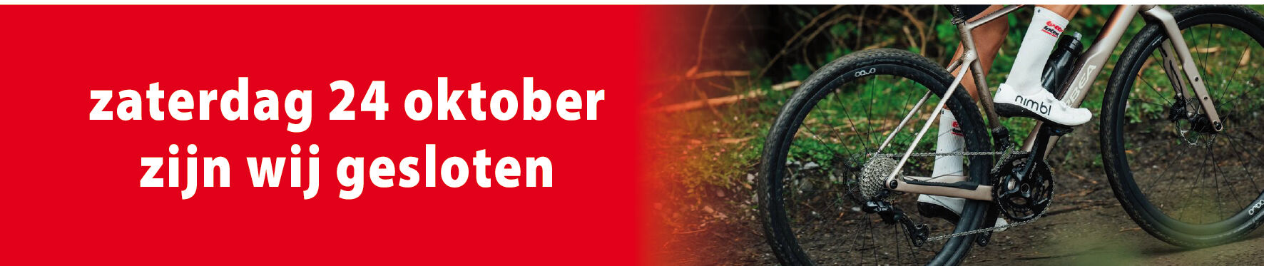 banner gesloten